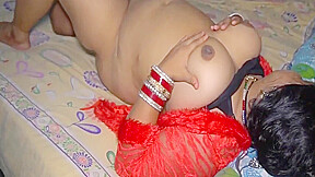 Busty Bihari Aunty Enjoys Boobs Bouncing Pussy Fucking Sex