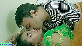 Indian Hot Beautiful Wife Sex With Impotent Husband!!