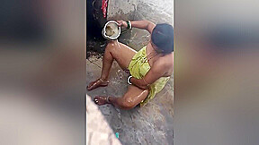 Today Exclusive- Desi Bhabhi Bathing Capture By 1