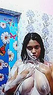 Bangladeshi Model Sameera Nude Bath